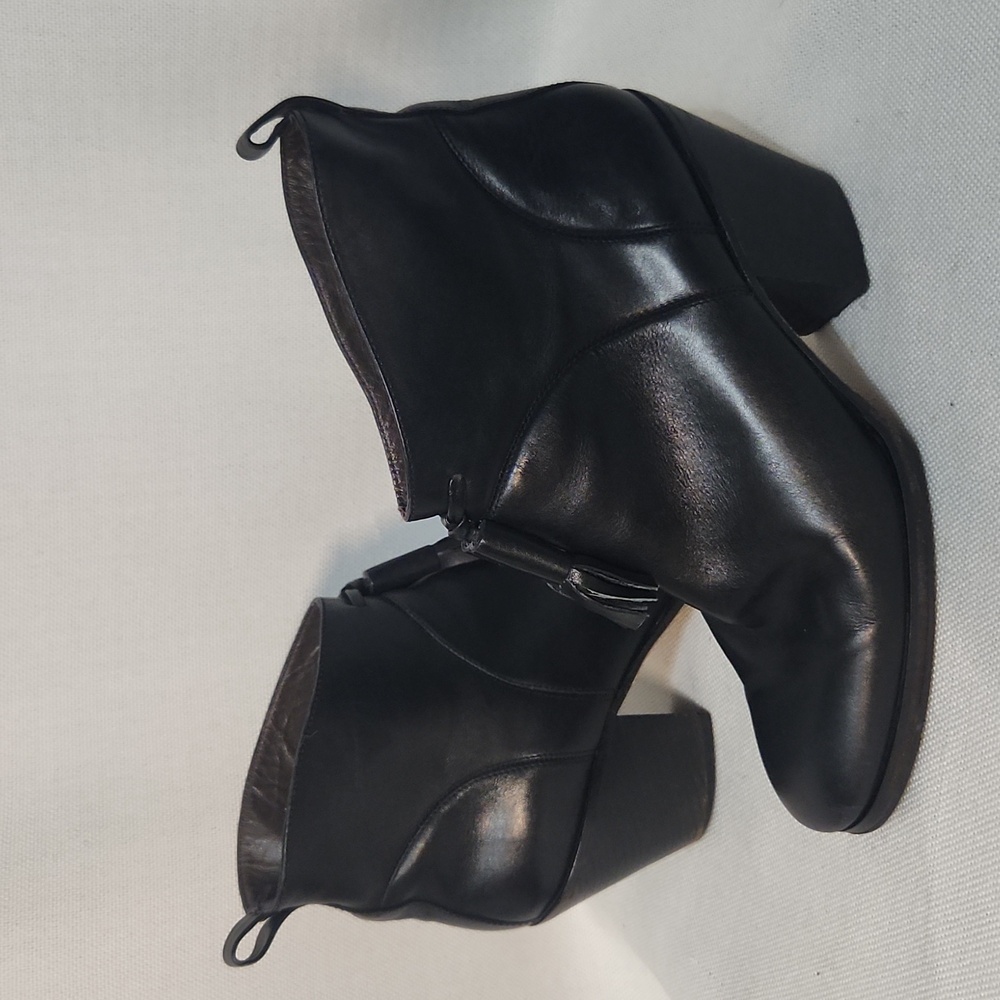 Rachel Comey Black Leather Booties Size 8.5